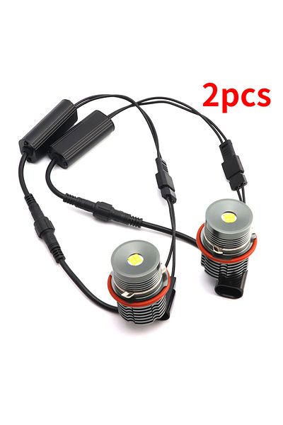 Choice 2pcs White Color 60w White Led Angel Eyes Halo Marker Lights Bulb For Bmw 5 Series E60 E61 Pre-lci 5