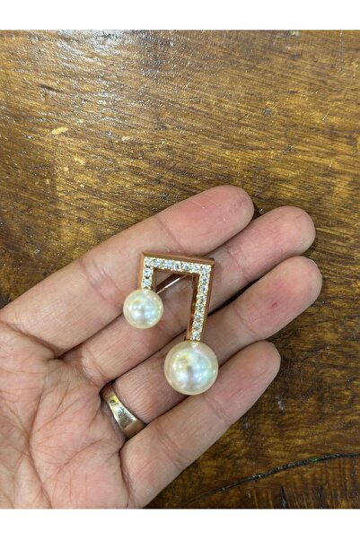 Gönülden Tasarım İNCİ BONCUKLU ZİRKON TAŞLI TASARIM BROŞ YAKA İĞNESİ GİYİM AK...