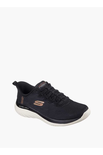 SKECHERS Men's Logo Detail Lace-Up Running Shoes - BOUNDER 2.0