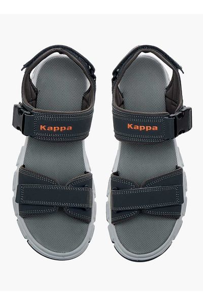 Kappa Kappa Men's Strappy Sandals with Hook and Loop Closure