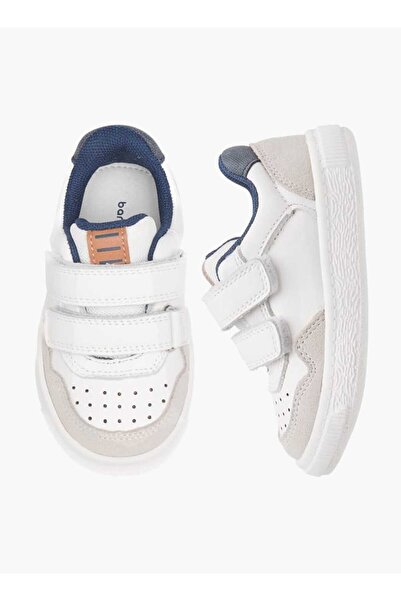 Barefeet Panelled Sneakers with Hook and Loop Closure