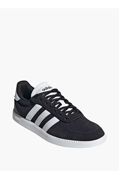 adidas حذاء رياضي نسائي مزين بشعار مع رباط للإغلاق - BREAKNET SLEEK