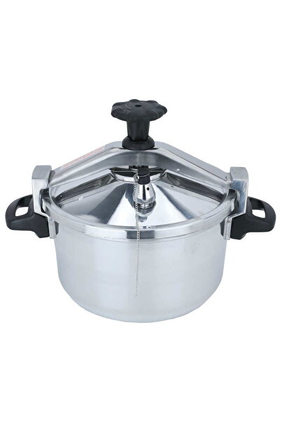 Alsaif Gallery Al Asouf Al Saif Gallery Aluminum Pressure Cooker, 6 Liters - Silver