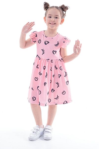 TNY Printed Girl's Dress