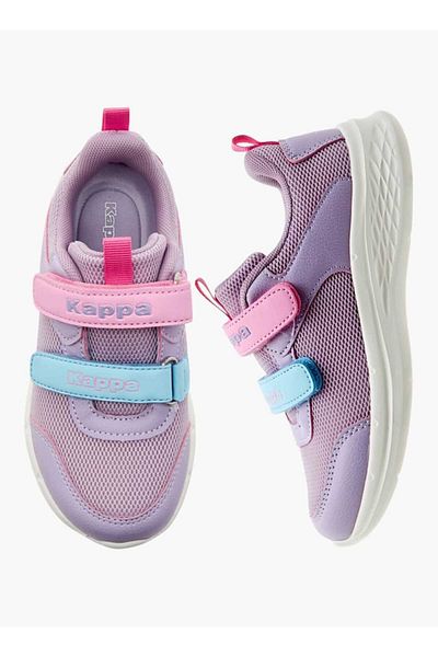 Kappa Colourblock Sneakers with Hook and Loop Closure