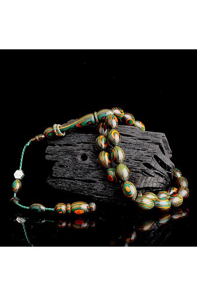 Tesbihsepetim Camphor Tree Model Rosary with Barley Cutting System
