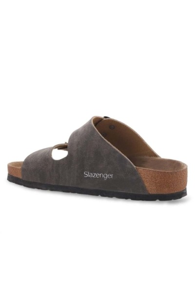 Slazenger Дамски чехли от набук Lens 300N - Slazenger - Кафяви - ST00192-Brown-36