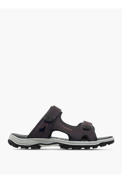 Kappa Kappa Men's Strappy Sandals with Hook and Loop Closure