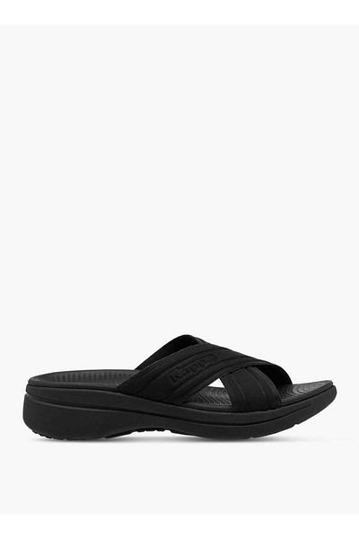 Kappa Kappa Women's Cross Strap Slip-On Sandals