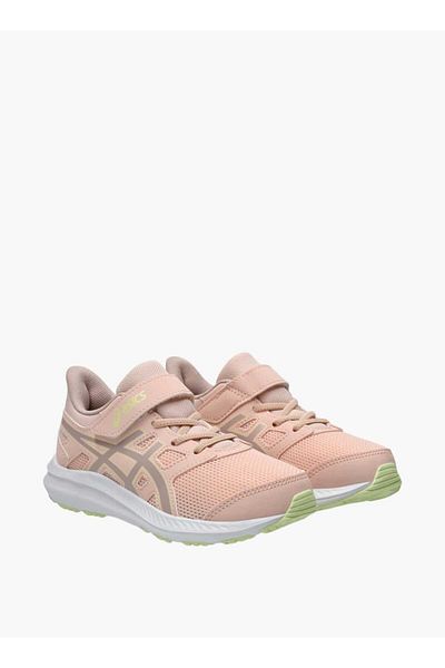 Asics Girls' Logo Detail Sports Shoes with Hook and Loop Closure - JOLT 4 PS