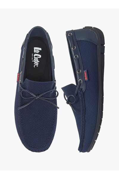 Lee Cooper Men's Textured Slip-On Moccasins