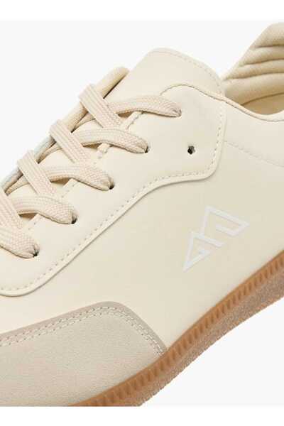 Oaklan by Shoexpress Panelled Sneakers with Lace-Up Closure