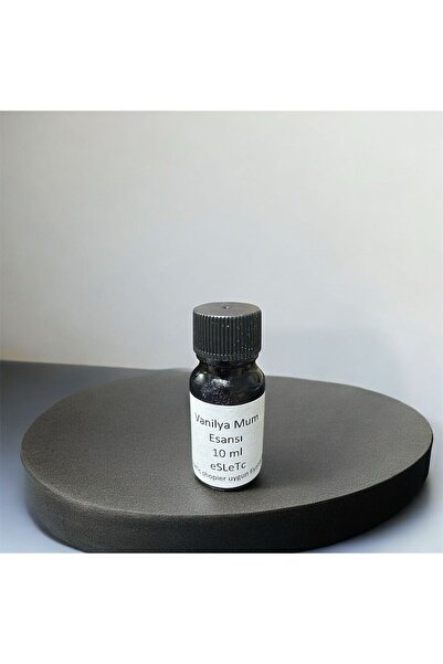 eSLeTc Vanilya Esansı Mum Ve Buhurdanlık Için Yoğun Aromalı 10 mL; Parafin, S...