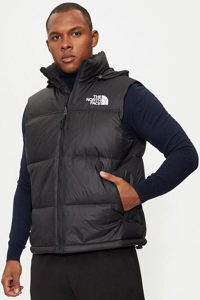 THE NORTH FACE Men's Retro Nuptse Veste - Bag Against Benefit Category Black