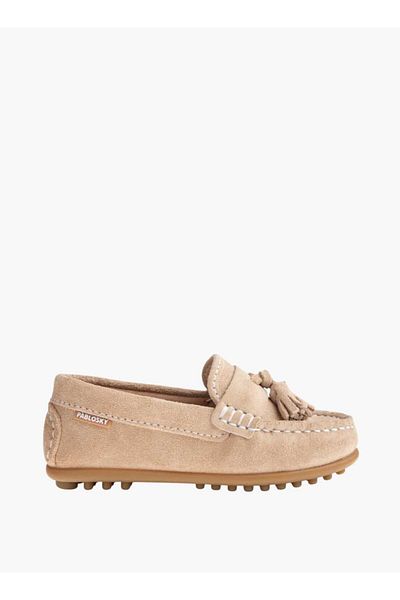 Pablosky Pablosky Boys' Textured Slip-On Moccasins