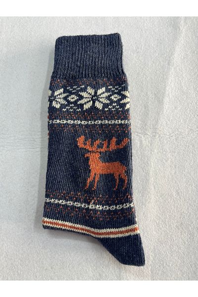 Leement socks Вълнени чорапи Erekek от истинска вълна, 1 чифт, зимни чорапи