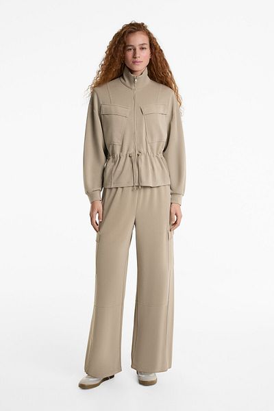 Oysho Jacket with modal and pockets