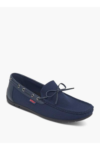 Lee Cooper Men's Textured Slip-On Moccasins