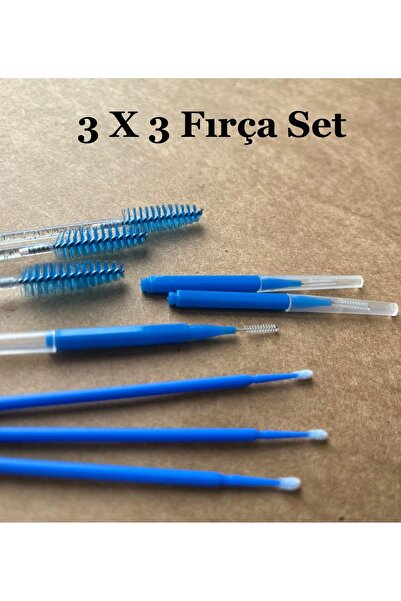 DFCOSMETICS KAŞ LAMİNASYON VE KİRPİK LİFTİNG FIRÇA SETİ 9 ADET