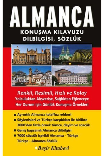 Beşir Kitabevi German Speech Manual Grammar Dictionary
