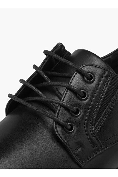 LBL by Shoexpress LBL by Shoexpress Panelled Derby Shoes with Lace-Up Closure