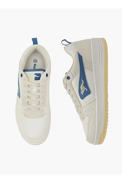 Kangaroos Women's Panelled Sports Shoes with Lace-Up Closure