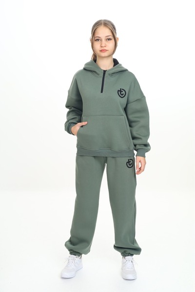 Toontoy Κοριτσίστικο Σετ Φόρμας με κουκούλα