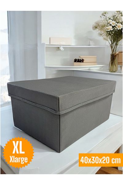 Balkan Room Clamshell Closet Organizer Box Multipurpose Storage Box Xlarge 40X30X20 cm