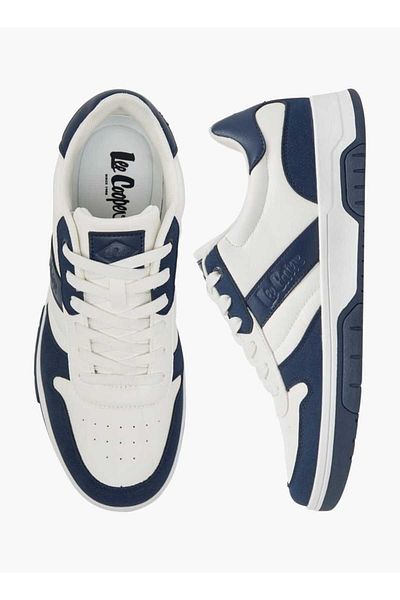 Lee Cooper Men's Colourblock Sneakers with Lace-Up Closure