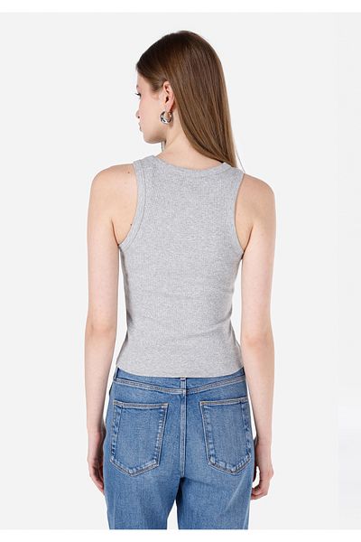 Colin's Tricou gri pentru femei Slim Fit