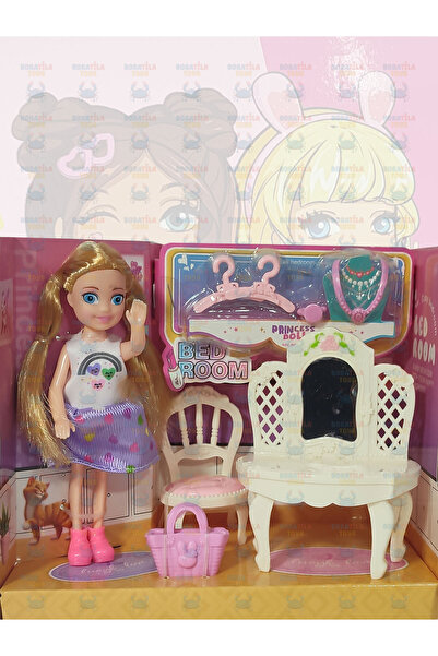 Boratila Toys Sparkle Bella Princess Eğlenceli Makyaj Masalı Oyun Seti
