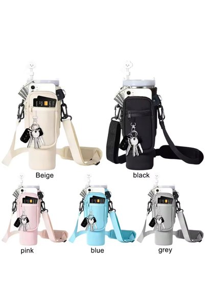 Bİ TIK BİLİŞİM Adjustable Shoulder Thermos Water Bottle Strap Shoulder Strap