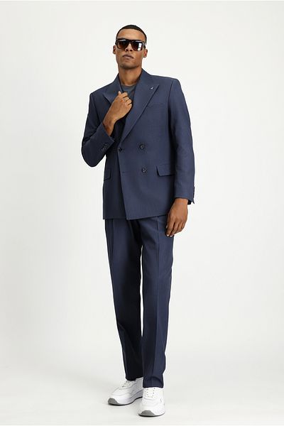Abdullah Kiğılı Oversize Extra Comfortable Fit Double Breasted Suit