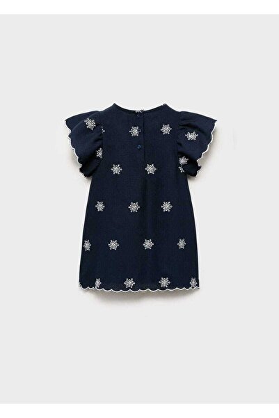 MANGO Baby İşleme detaylı elbise