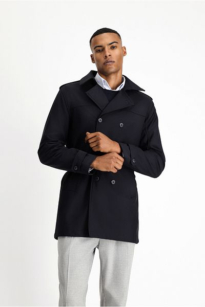 Kiğılı Techno-Line Double Breasted Top Coat & Trench Coat