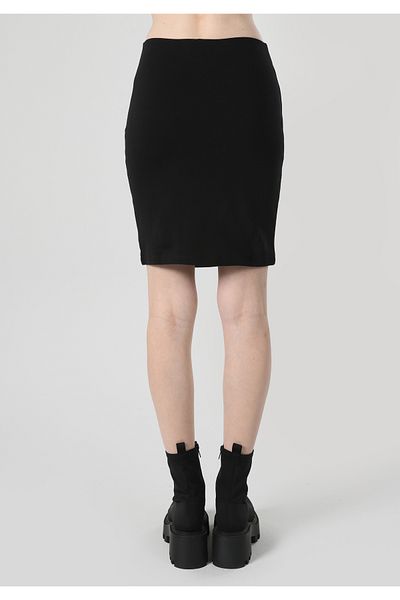 Colin's Fusta neagră pentru femei Slim Fit Straight
