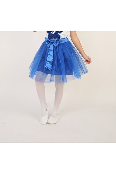 Dıgıl Kids Fusta pentru fete tutu albastru Saks 23 aprilie 29 octombrie 10 noiembrie 19 mai haine de spectacol