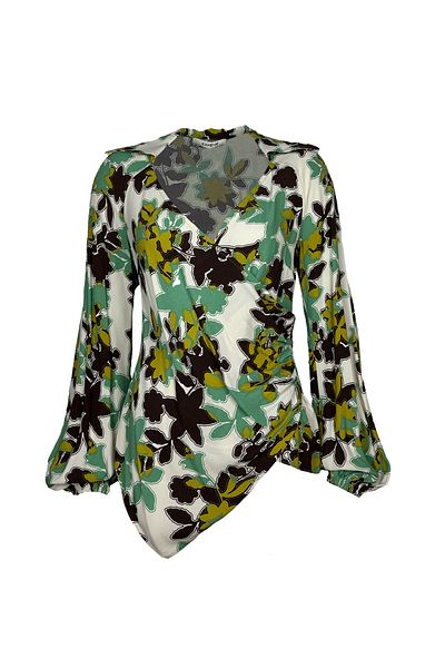 KAMEYA Asymmetrical Çağla Blouse
