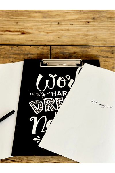 FFM Work Hard Dream Big Secretary – Motivating and Stylish Design!