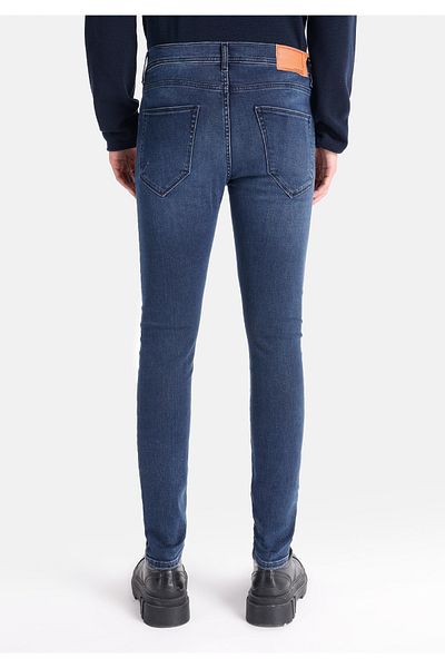 Colin's 040 Alex Skinny Fit Low Waist Narrow Leg Men's Dark Blue Jean Pants