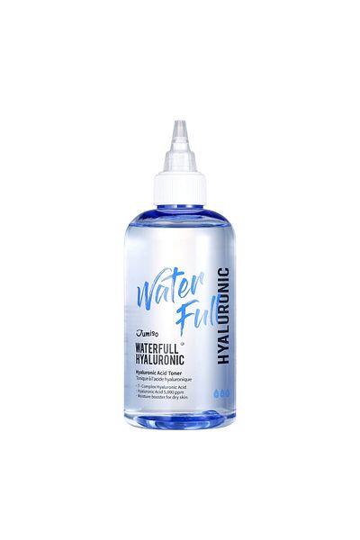 Jumiso Waterfull Hyaluronic Toner 250ml | Hydrating Moisturizer for All Skin, Vegan, Fragrance-Free