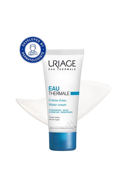 Uriage Thermal Light Water Cream 1.35 oz | Hydrating Shea Butter for Normal to Combo Skin