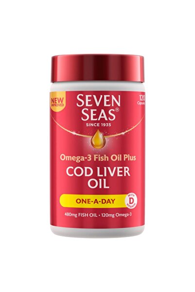 Seven Seas Pure Cod Liver Oil 120 capsules