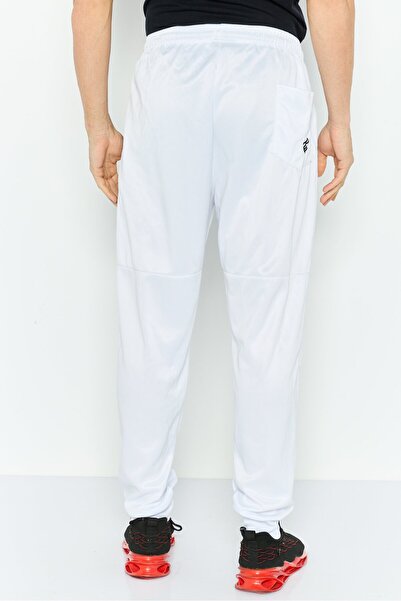 Rocawear Men Regular Fit Embroidered Logo Sweatpants, White