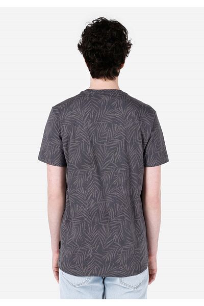 Colin's Regular Fit Round Neck Printed Men's Anthracite Short Sleeve T-Shirt
