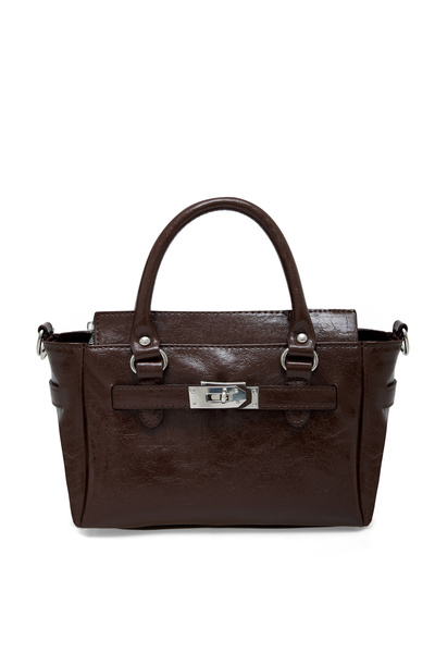 macsoo Kadın Kahverengi Yeni Sezon Tokalı Çapraz Askılı Çanta