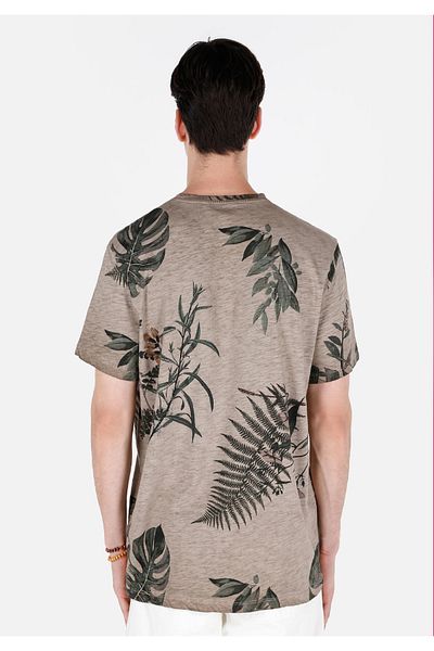Colin's Tricou gri pentru bărbați - mâneci