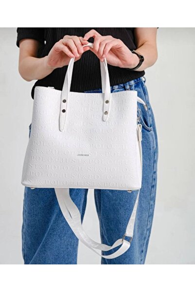 Just Polo حقيبة كتف نسائية للموسم الجديد مكونة من 3 أقسام JustPolo tyctj2170