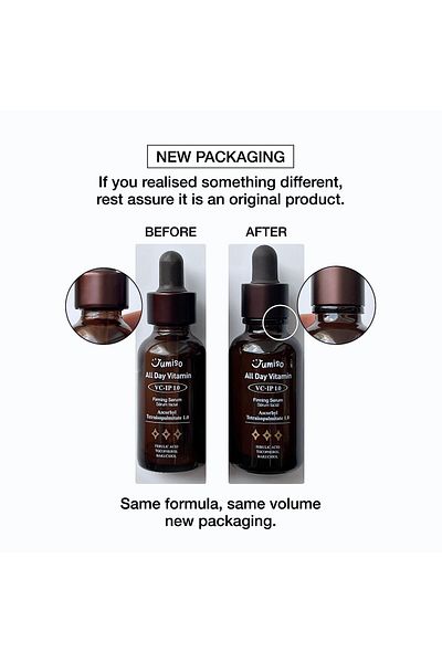 Jumiso All Day VC-IP 1.0 Firming Serum 30ml, Boosts Collagen, Reduces Fine Lines