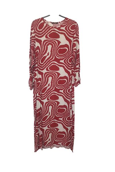 GGMM Viscosse Fabric Plus Size Tetture Summer Dress